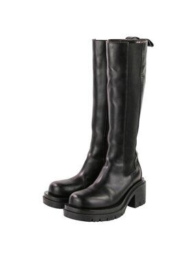 Bottega Veneta Rug Long Boots Black 38